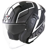 KYT NF-J - Motion matt white "S" a "M"